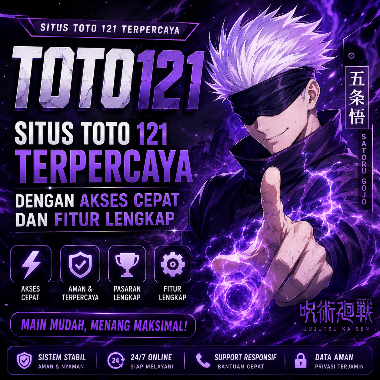 TOTO121: Situs TOTO 121 Terpercaya dengan Akses Cepat dan Fitur Lengkap